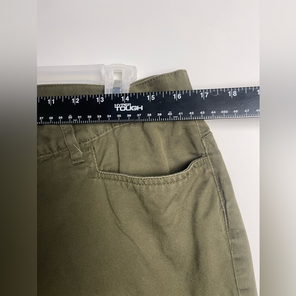 Lauren Jeans Co Green Crop Plus Size 12 - Picture 4 of 8